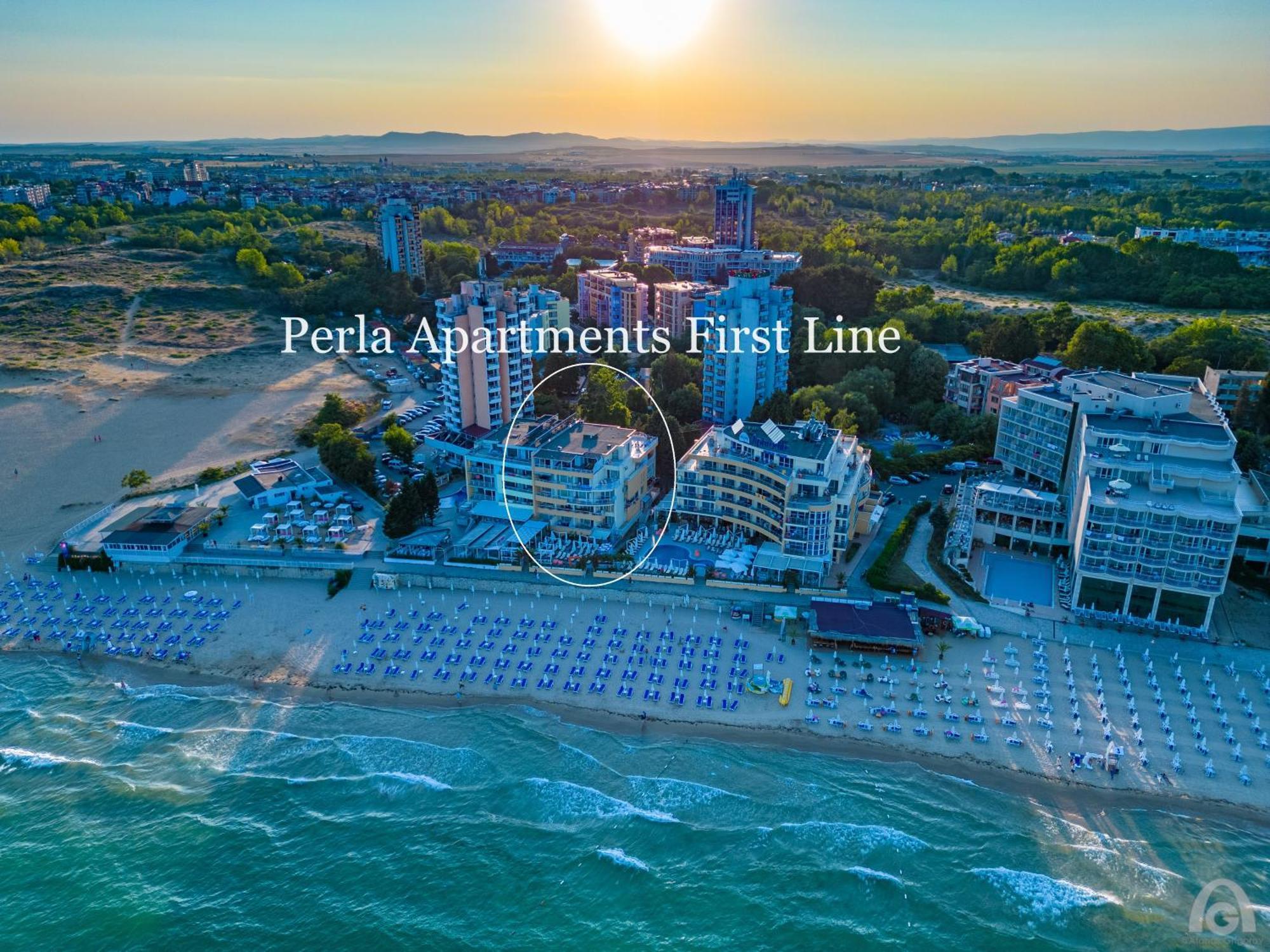 Perla Apartments First Line Nesebar Exterior foto